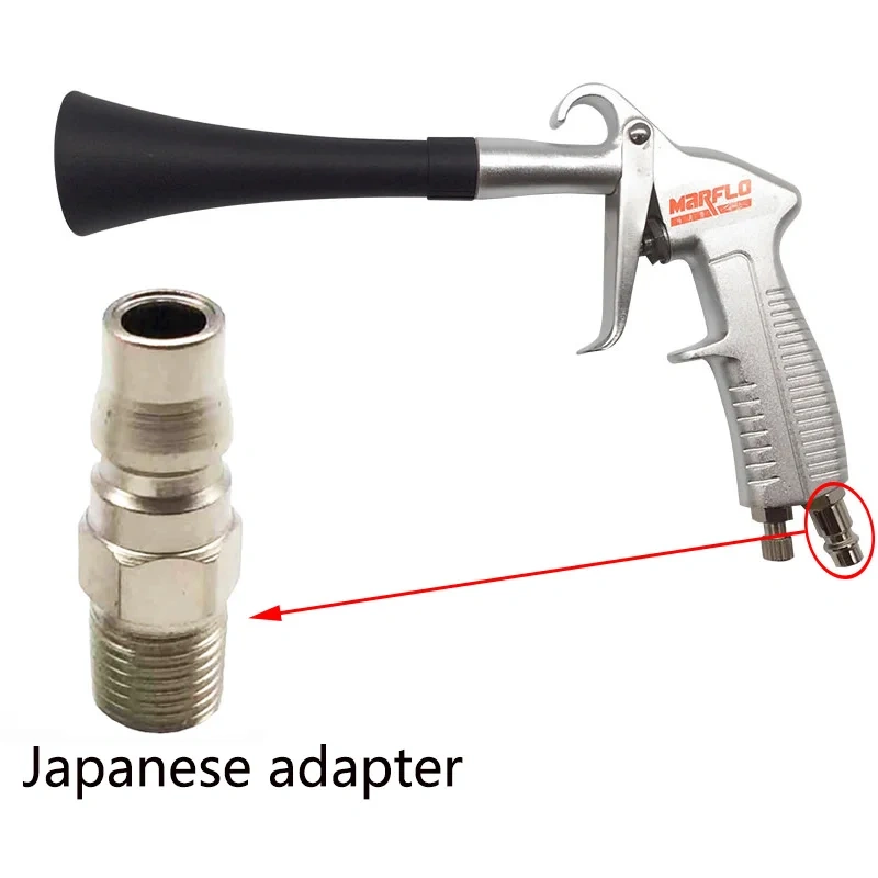 Tornador Car Wash Gun MARFLO Professional Car Cleaning Gun High Pressure Air Blow Gun Dry Cleaning Tools With Brush