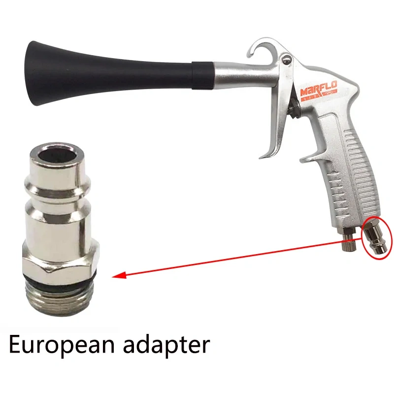 Tornador Car Wash Gun MARFLO Professional Car Cleaning Gun High Pressure Air Blow Gun Dry Cleaning Tools With Brush