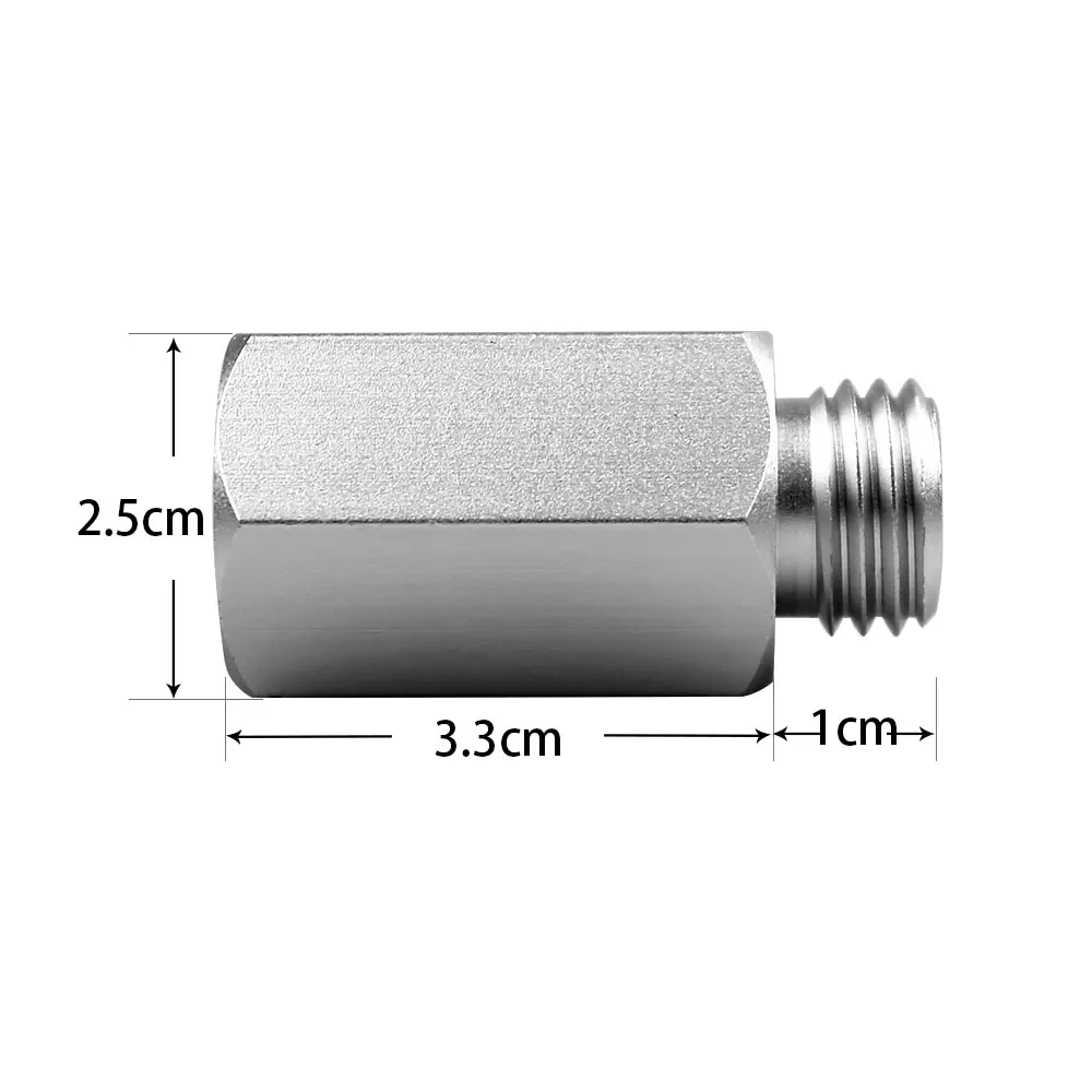 6pcs MARFLO For Car Care Tools Rotary Extension Shaft Set Connector Adapter Angle Grinder Polisher Extension Bar Connecting Rod