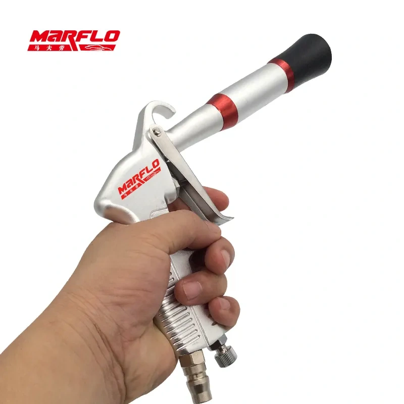 Tornado Car Wash MARFLO Car Cleaning Gun Japan Double Bearing High Pressure Air Blow Gun Dry Cleaning Tool With Brush
