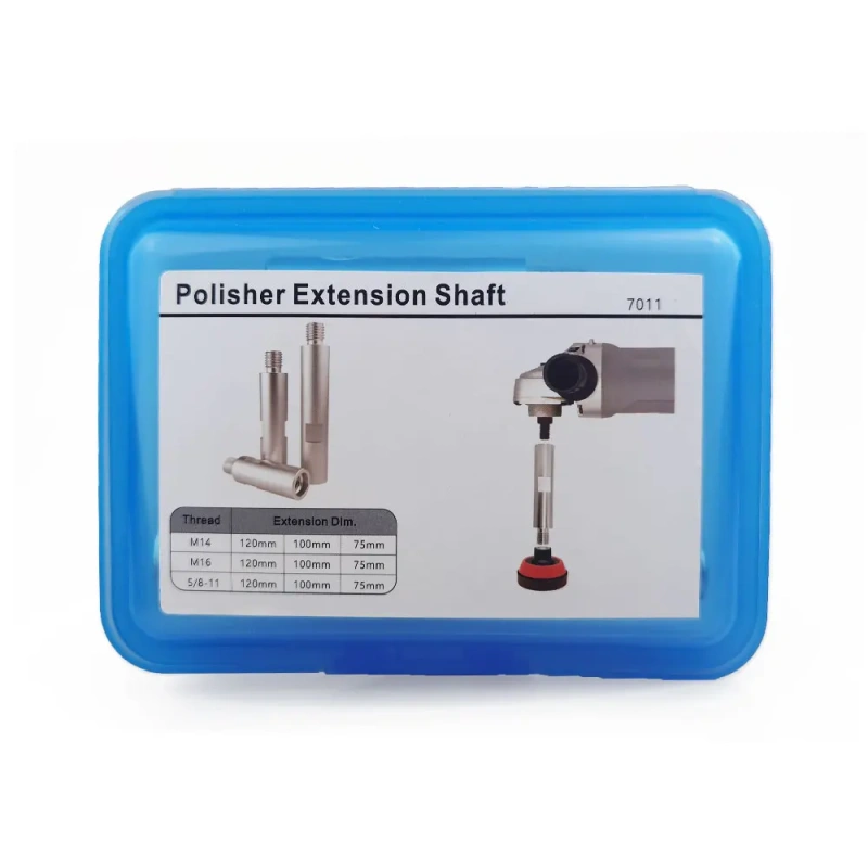 Marflo Extension Bar Set Aluminium Rotary Polisher Extension Shaft For Car Care Detailing Pad Connection Rod Angle Grinder