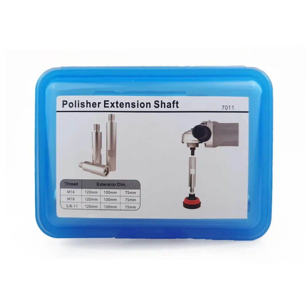 Marflo Extension Bar Set Aluminium Rotary Polisher Extension Shaft For Car Care Detailing Pad Connection Rod Angle Grinder