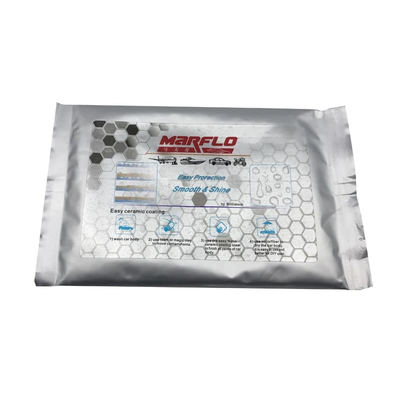 Marflo Nano Coating Towel Magic Ceramic Paint Crystal Magic Towel for Car Paints Care