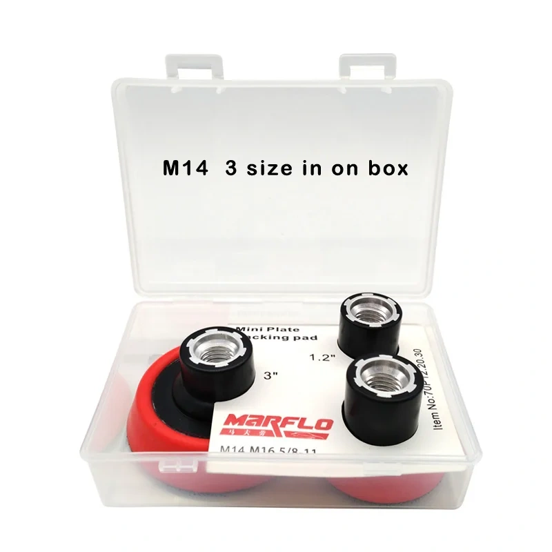Paint Care Sanding Backing Pad Auto Washer Detailing Tools Plate M14 M16 5/8-11 Thread MARFLO Car Cleaning Polisher