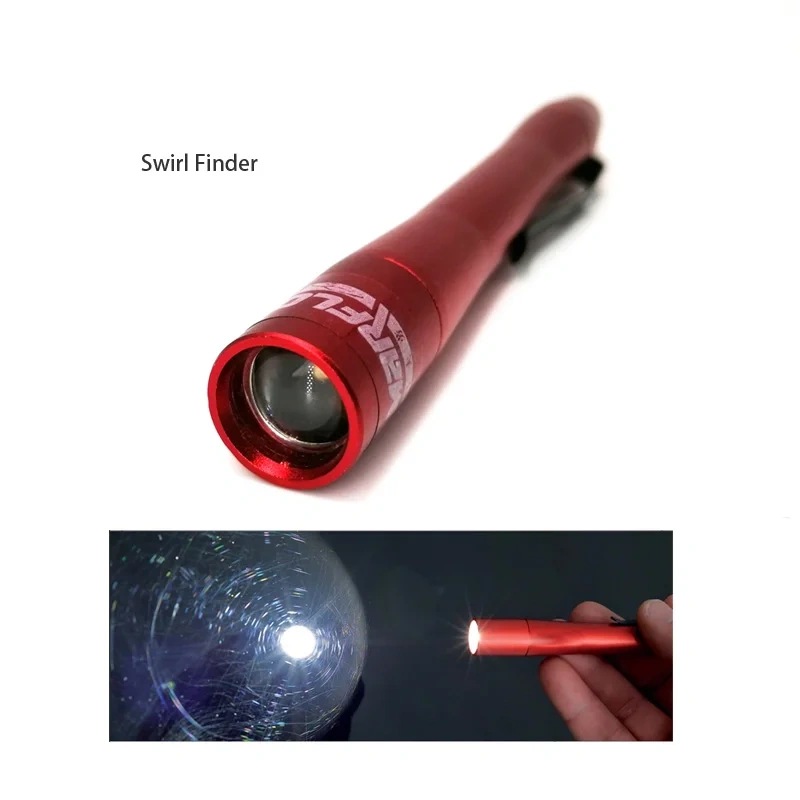 Paint Cleaner Car Paint Checking Swirl Finder Light Pen Lighter for Car Washing and Paint Finish Tools Marflo