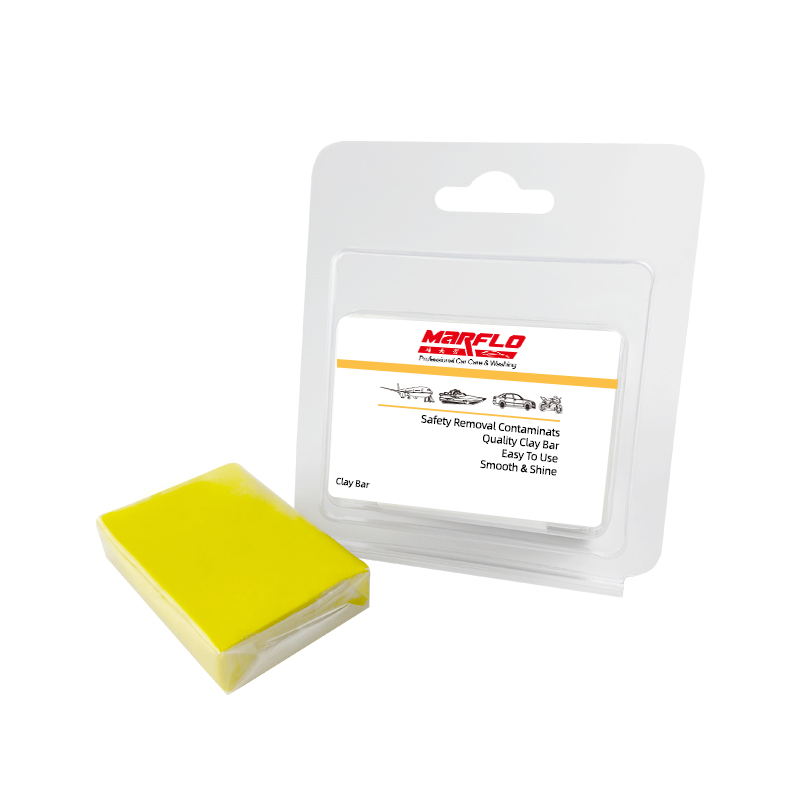 Clay Bar 50g Blue Yellow Red Purple and Grey with PolyBag;