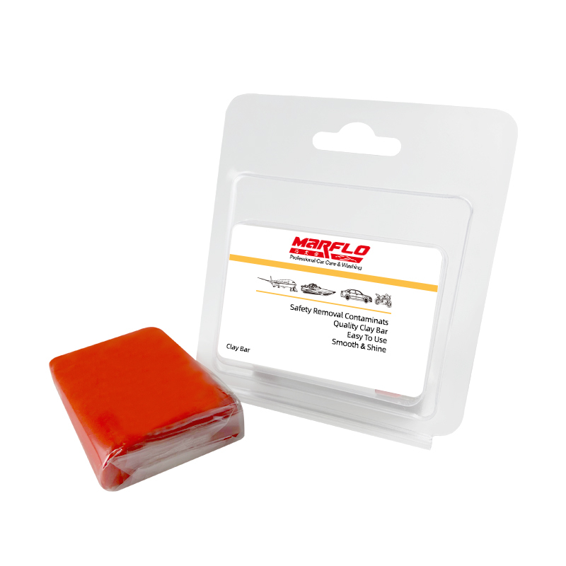 Clay Bar 50g Blue Yellow Red Purple and Grey with PolyBag;