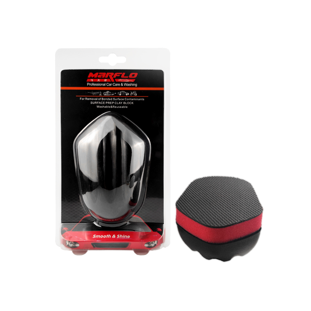 Modular Clay Pad Car Paint Cleaner – Refillable, Drop-Proof, Professional Grade by Brilliatech