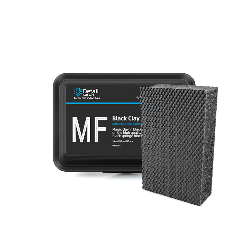Microfiber Clay Block Ultra Clay Scrubber Removal of Paint Contaminants and Deep Clean Glass