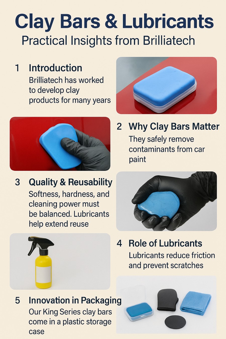 clay bar lubricants