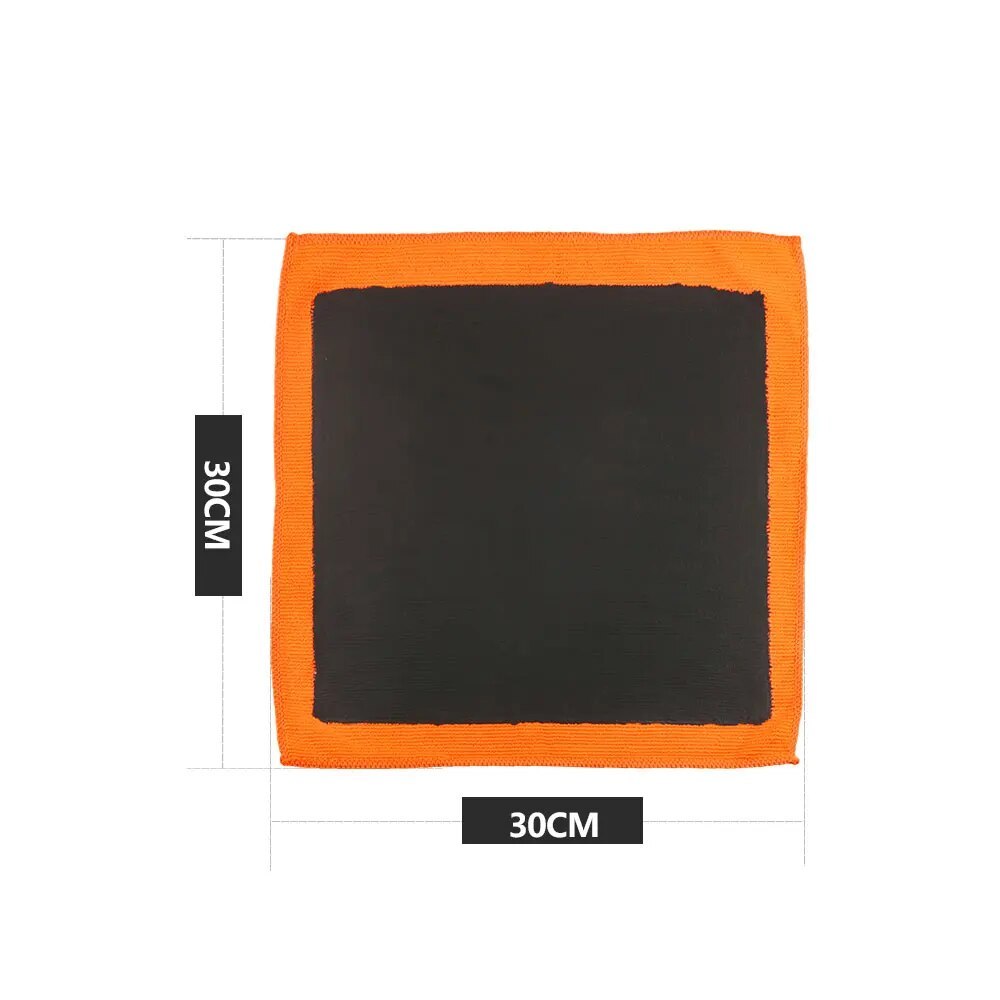 Bulk Sale Marflo Car Wash Magic Clay Bar Towel Cloth Microfiber Orange King Grade Auto Care Detail Bar Clean Paint Brilliatech