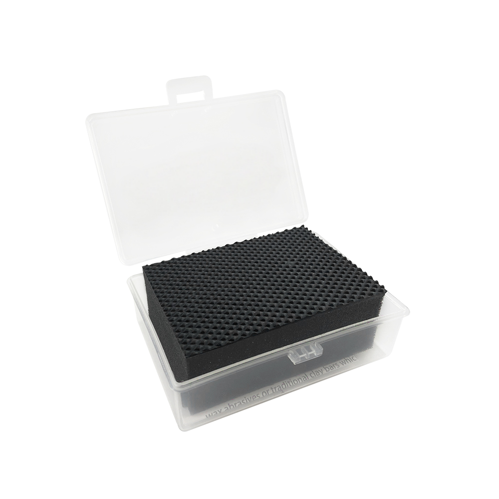 Sponge Clay Block Ultra Clay Scrubber Removal of Paint Contaminants and Deep Clean Glass