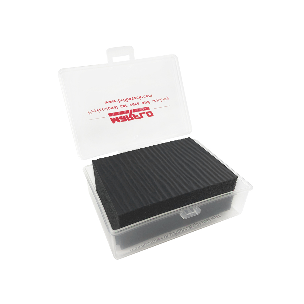 Sponge Clay Block Ultra Clay Scrubber Removal of Paint Contaminants and Deep Clean Glass