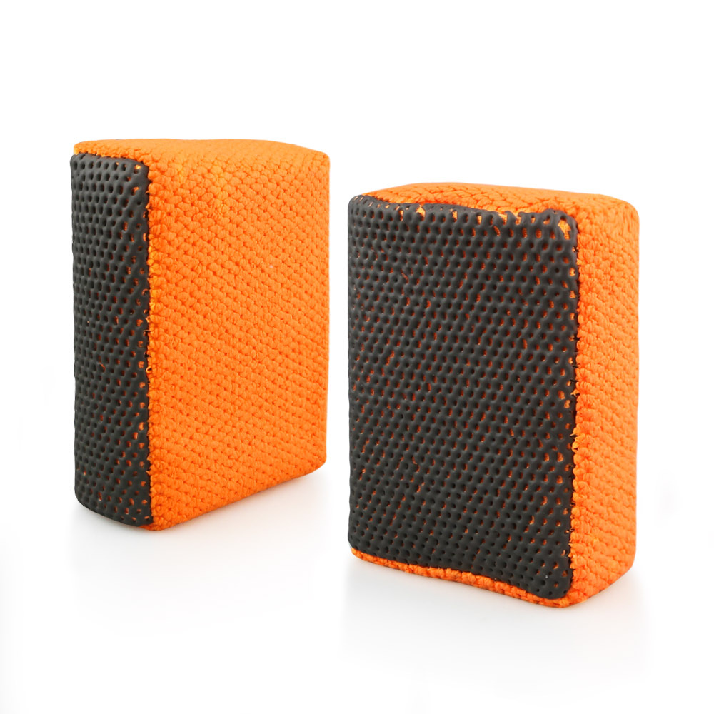 Microfiber Clay Block Ultra Clay Scrubber Removal of Paint Contaminants and Deep Clean Glass