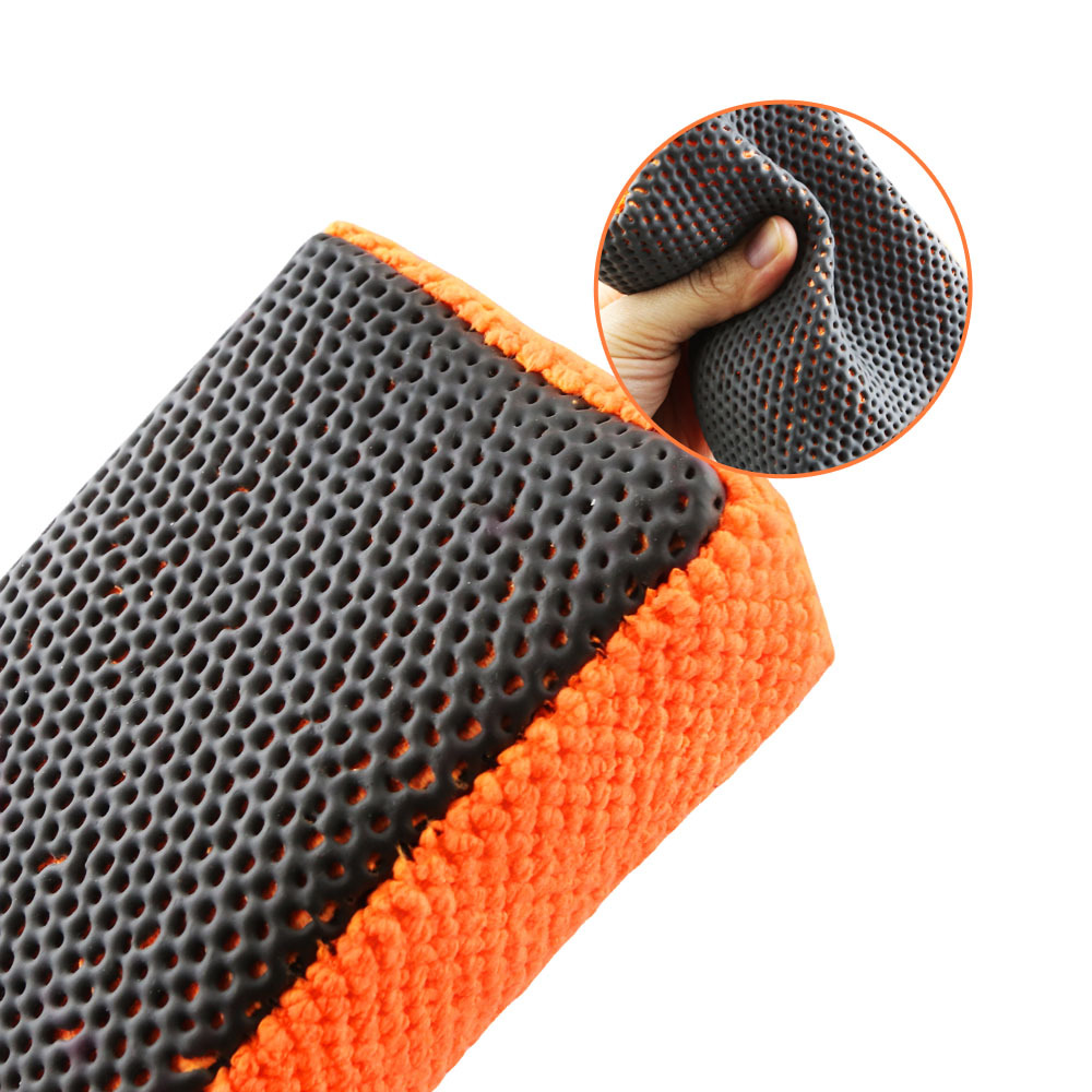 Microfiber Clay Block Ultra Clay Scrubber Removal of Paint Contaminants and Deep Clean Glass