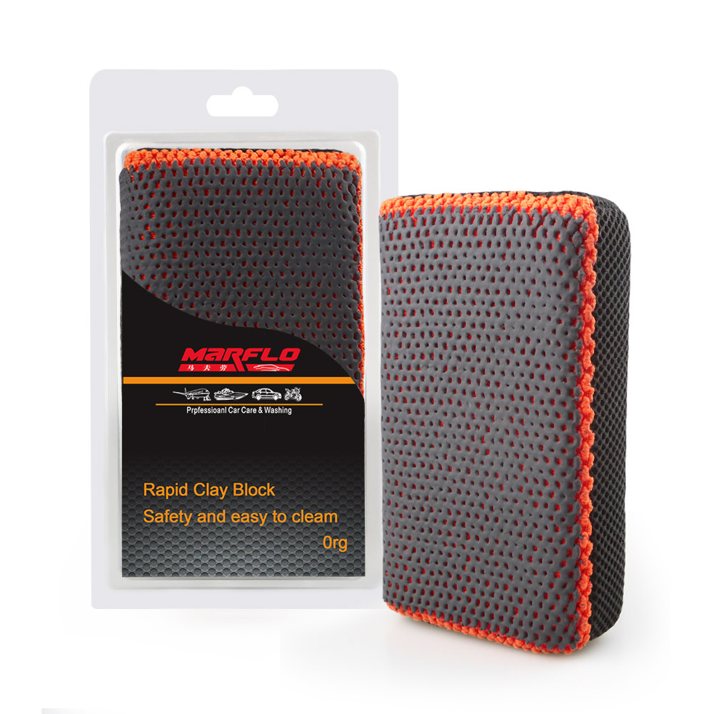 Clay Block Ultra Clay Scrubber Removal of Paint Contaminants and Deep Clean Glass