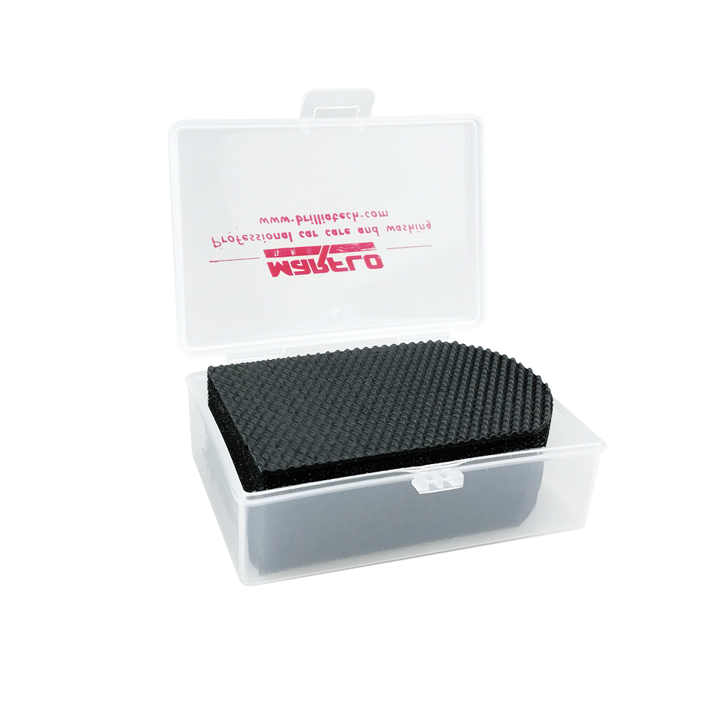 Sponge Clay Block Ultra Clay Scrubber Removal of Paint Contaminants and Deep Clean Glass