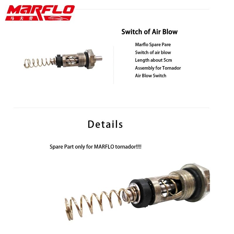 MARFLO Car Wash Gun Tornado and Tornador Switch Spare Part only for Brilliatech Products