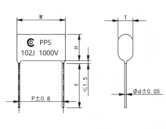 PPS(C14) 高压金属化聚丙烯膜/箔式电容器 High voltage metalized polypropylene film/foil capacitors