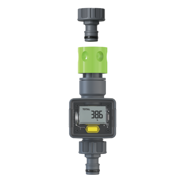 Digital Water Flow Meter Gardening Water Meter