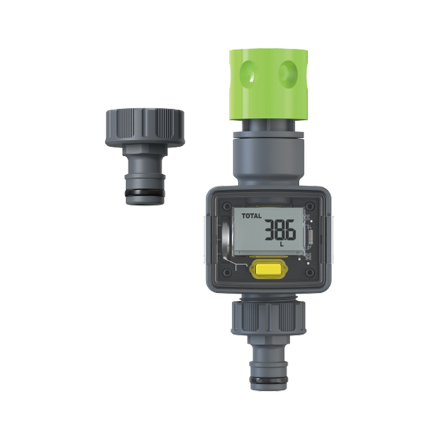 Digital Water Flow Meter Gardening Water Meter