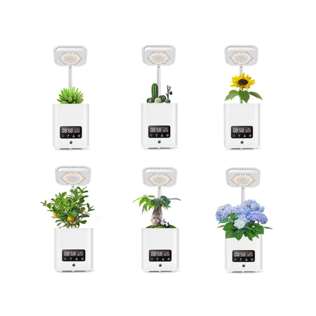 7-in-1 Smart Desktop Planter | Mini Smart Family Farm | Smart Flowering Pot