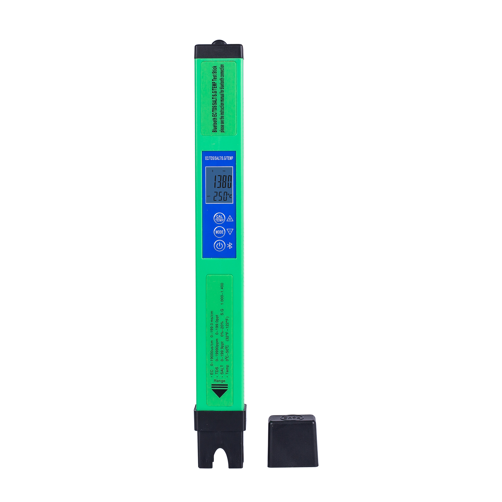 5 in 1 Bluetooth multi-parameter EC/TDS/SALT/S.G/Temperature Test Meter
