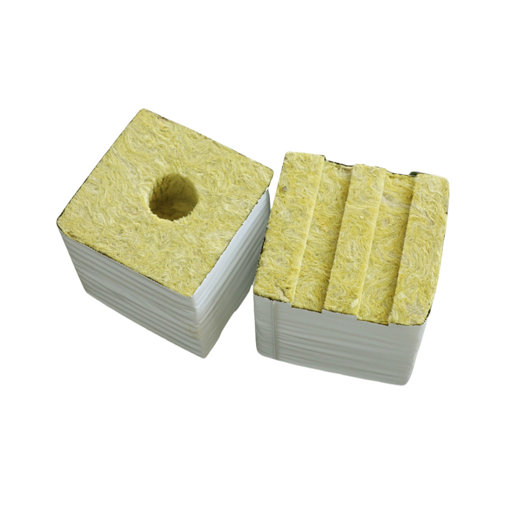 150mm Hydroponic Slab Blocks - Grodan® Tech Rockwool w/Optimal 70/30 Water-Air Ratio | Greenhouse Tomatoes/Cucumber System