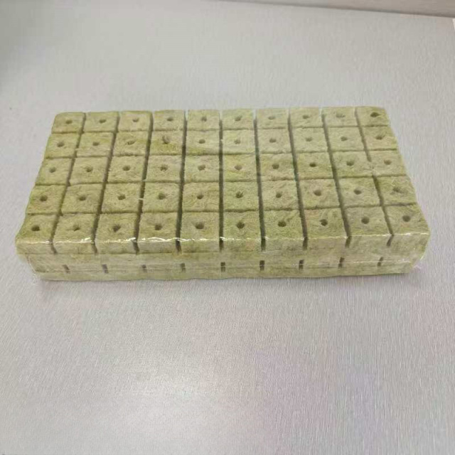 1.6 Inch Rockwool Starter Cubes 40x40x40mm - pH Buffered Hydroponic Plugs for Seedlings & Microgreens | Sterile Grow Blocks w/Optimal Water Retention (50-Pack)