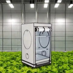 80x80x160cm Grow Tent - Reflective Mylar Hydroponic Grow Box for Indoor Plants (2.6x2.6x5ft)
