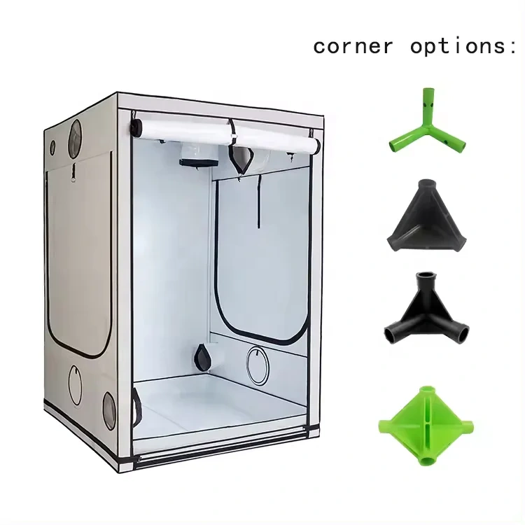 80x80x160cm Grow Tent - Reflective Mylar Hydroponic Grow Box for Indoor Plants (2.6x2.6x5ft)