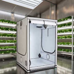 80x80x160cm Grow Tent - Reflective Mylar Hydroponic Grow Box for Indoor Plants (2.6x2.6x5ft)