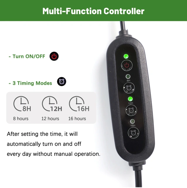 Smart Hydroponic System with LED Grow Lights - Indoor Garden Kit for Vegetables, Fruits, Flowers