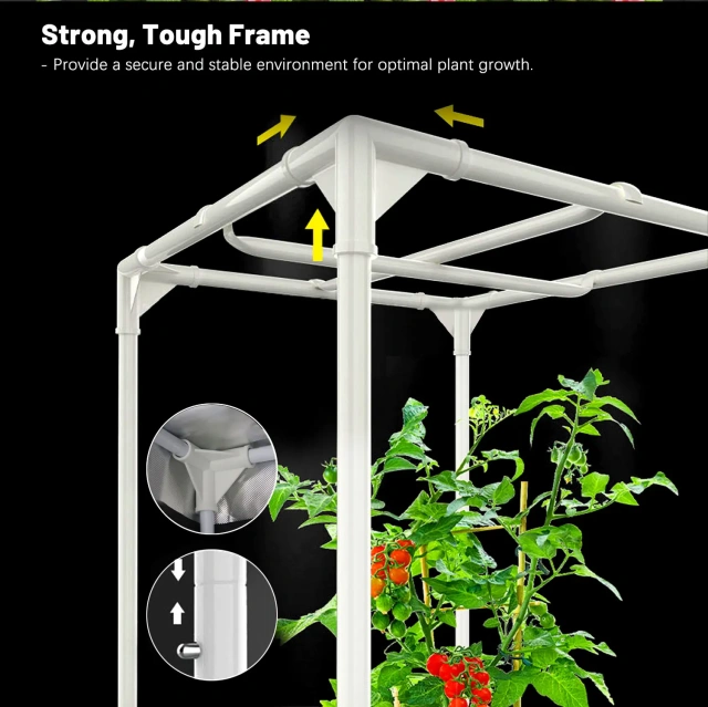 Full Spectrum LED Grow Light Kit - Hydroponic Indoor Growing System for Grow Tents & Gardens