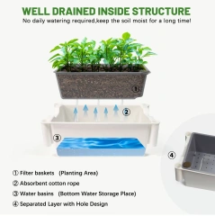 Smart Automatic Watering Climbing Planter Stand - Indoor Vertical Garden System with LED Grow Light for Tomatoes, Cucumbers, Flowers