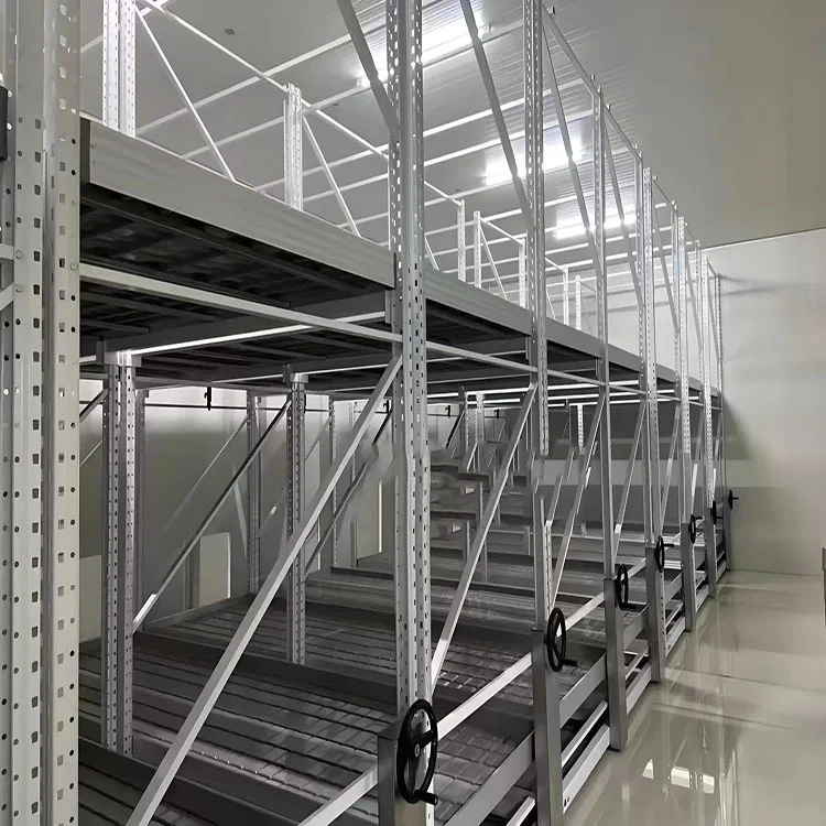 Mobile Vertical Grow Rack System - Indoor Microgreens Farming with Adjustable Shelves and LED Grow Light