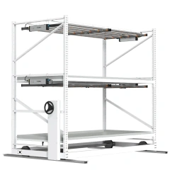 Mobile Vertical Grow Rack System - Indoor Microgreens Shelves with Adjustable Height & Wheels