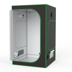 60x60x120cm Grow Tent Complete Kit - Diamond Reflective Mylar Hydroponic System w/ Observation Window | 2x2x4ft Indoor Plant Tent