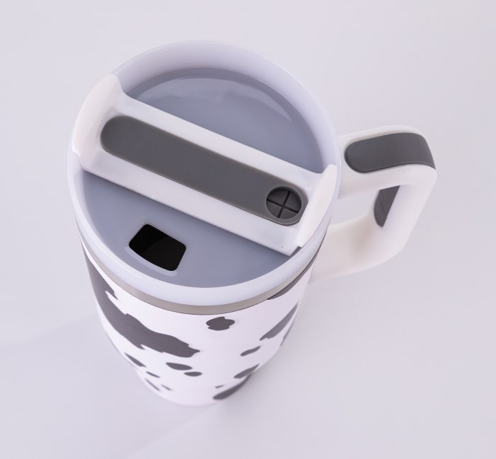 Seven 40oz 5D Leopard Print Mugs Mixed Color USA Warehouse Stocked