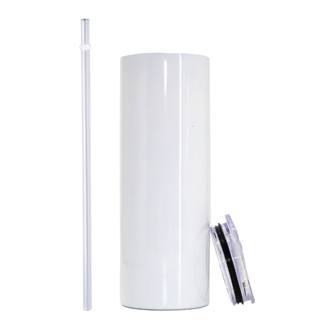 Seven US warehouse RTS 20OZ glossy straight tumbler