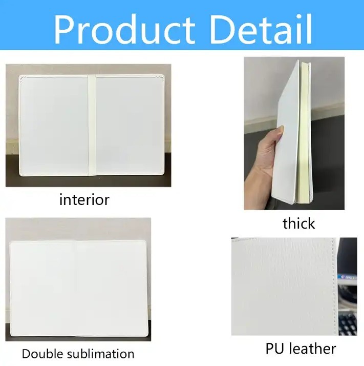 Zella USA Warehouse A5 Sublimation Notebook