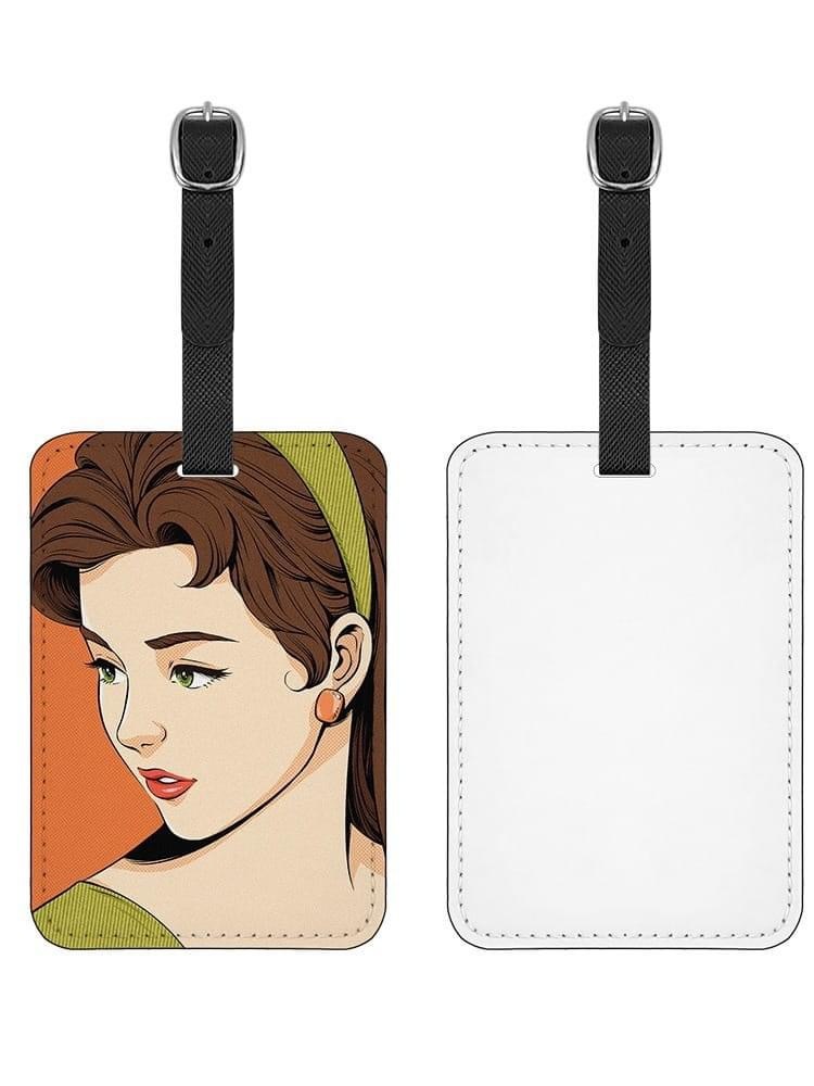 Seven leather sublimation luggage tags