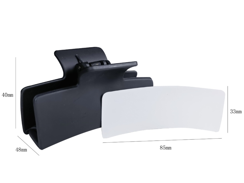 Seven Sublimation Plastic Hair Clip