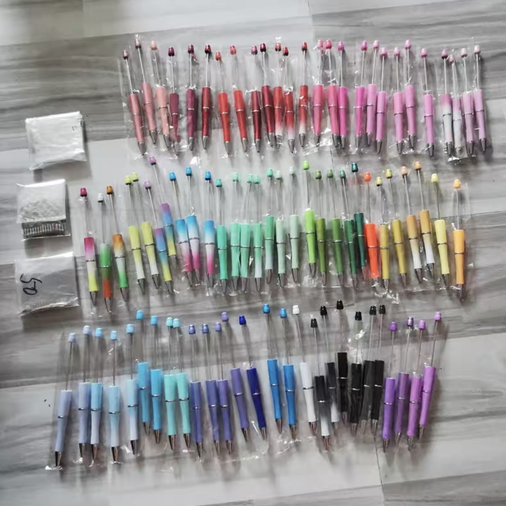 Seven Pen with silicone focal beads