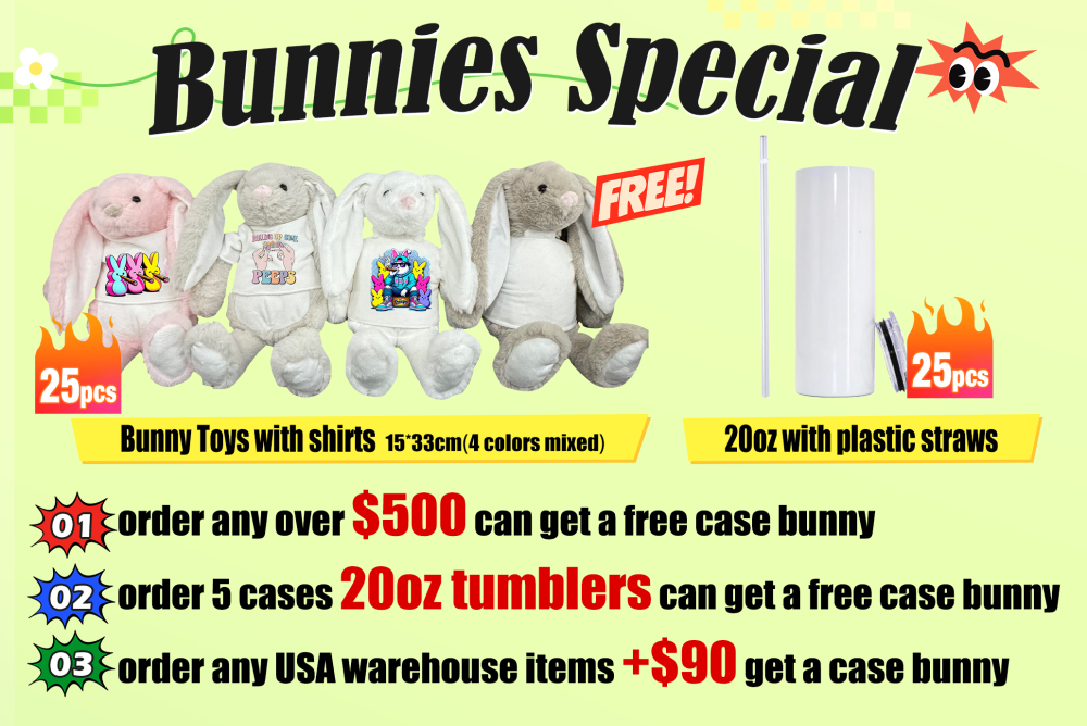 Bob  Super Deal 20OZ Regular Glossy Tumbler US Warehouse Stocked RTS(order 5 cases get a case free bunny as gift)