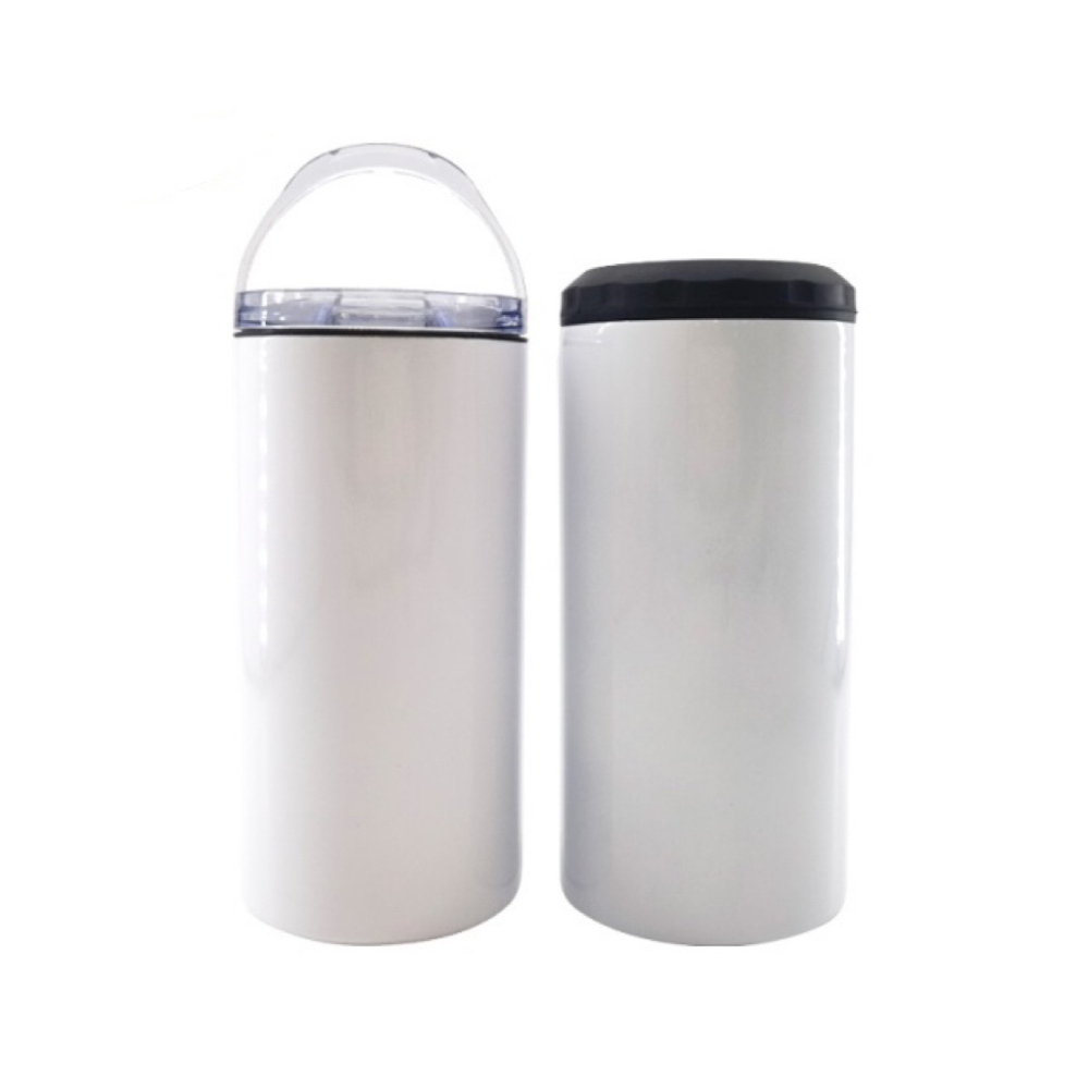 Fiona 16oz 4 In 1 Can Koozie Can Coolers Sublimation Tumblers USA warehouse Stocked