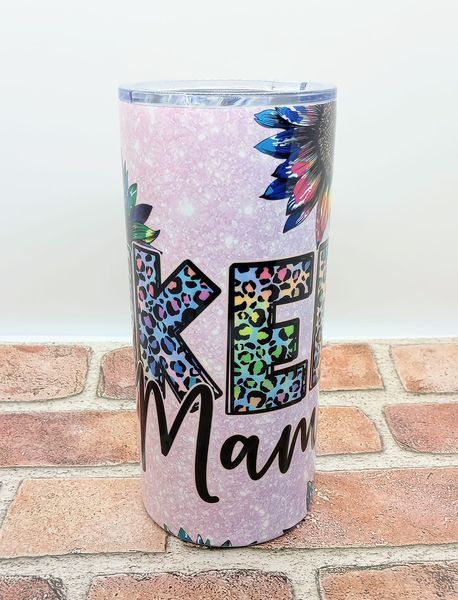 Fiona 12oz Sublimation Straight Tumblers with Screw On Lids USA Warehouse Stocked
