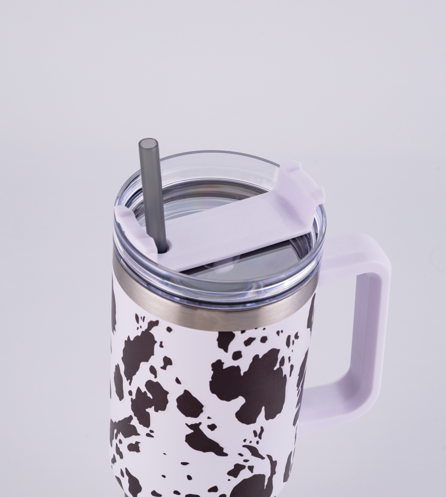 Fiona 40oz Cow Print Mugs Mixed Color USA Warehouse Pre-order