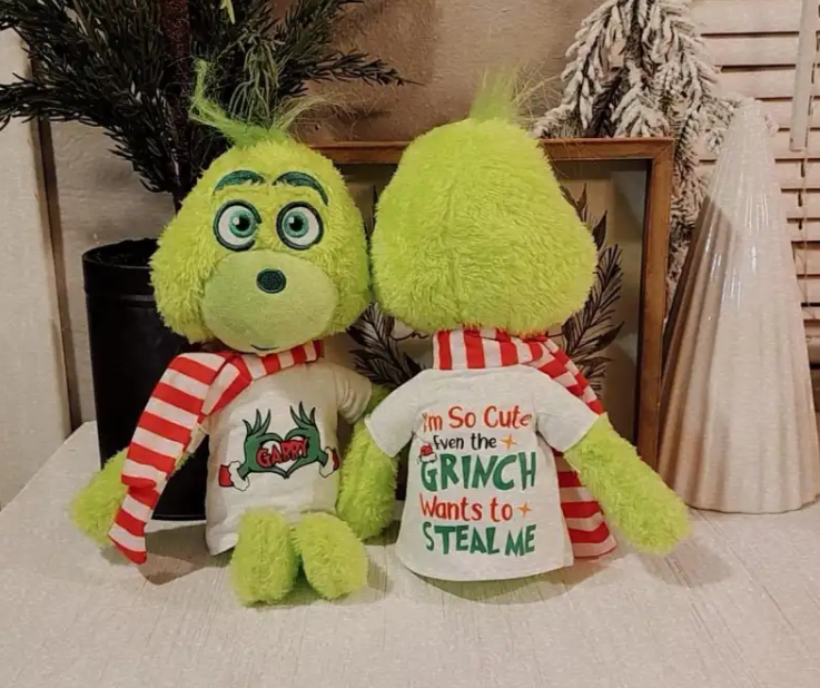Fiona Grinch Doll with Sublimation Clothes Gift Decoration Air Shipping