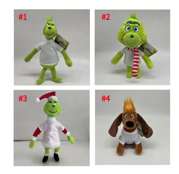 Fiona Grinch Doll with Sublimation Clothes Gift Decoration Air Shipping